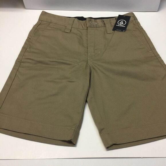 Volcom Short‎ Khaki 10 Slim NWT - Picture 1 of 5